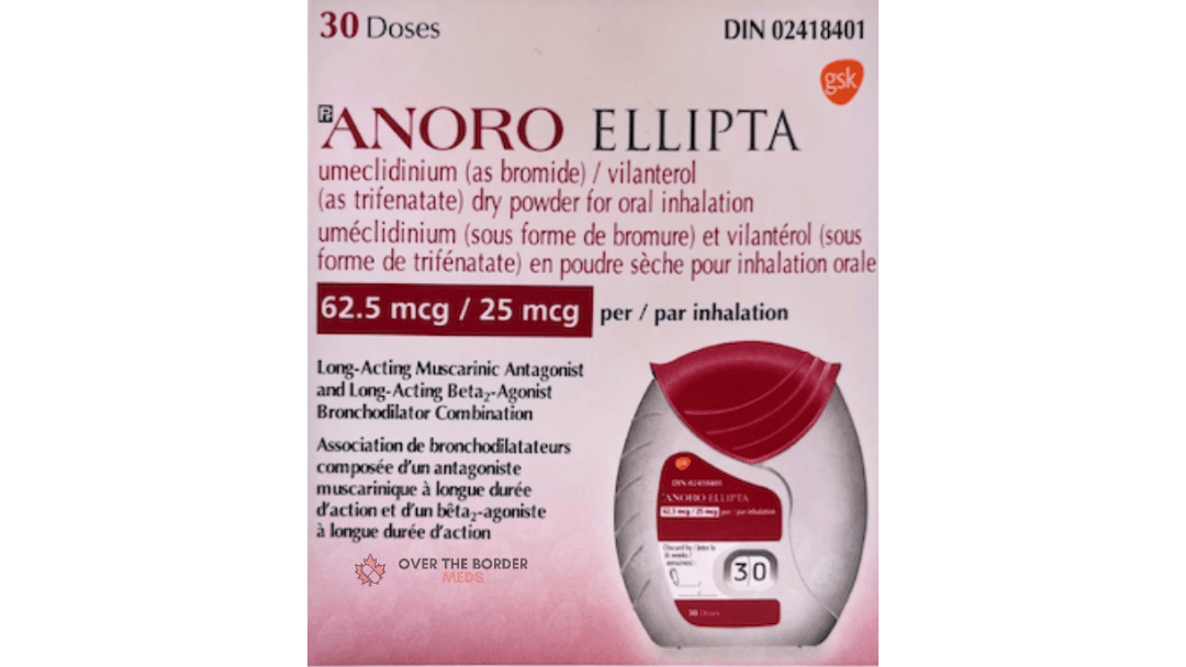 Over the border meds anoro ellipta umeclidinium and vilanterol over