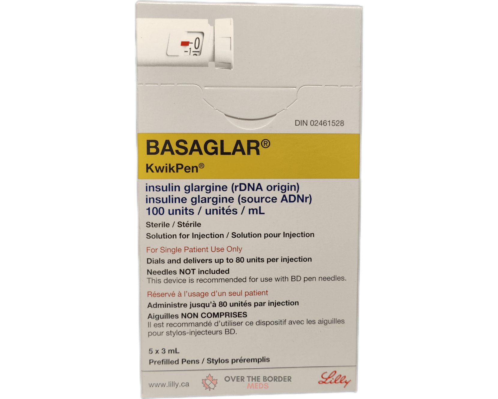Over The Border Meds Basaglar KwikPen (Glargine) Over The Border Meds
