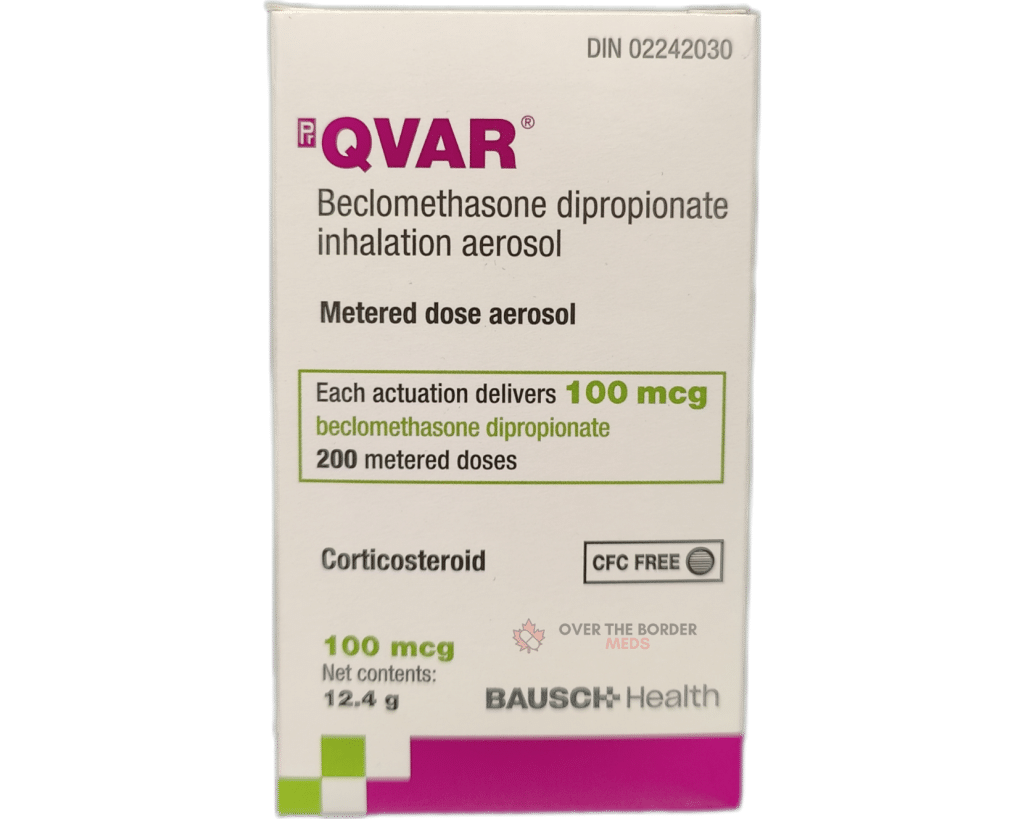 Over The Border Meds Qvar (Beclomethasone Dipropionate) - Over The ...