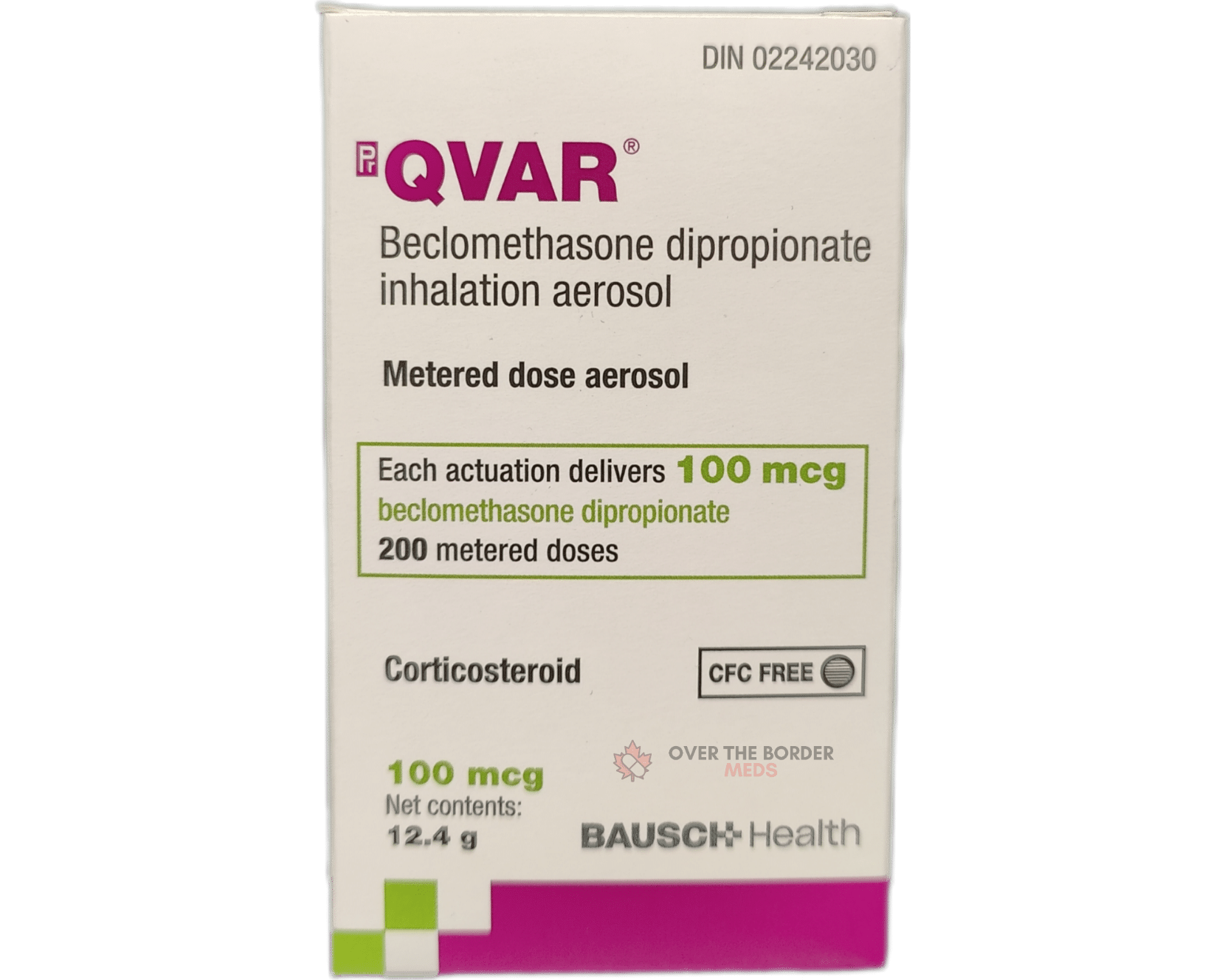 Over The Border Meds Qvar (Beclomethasone Dipropionate) Over The