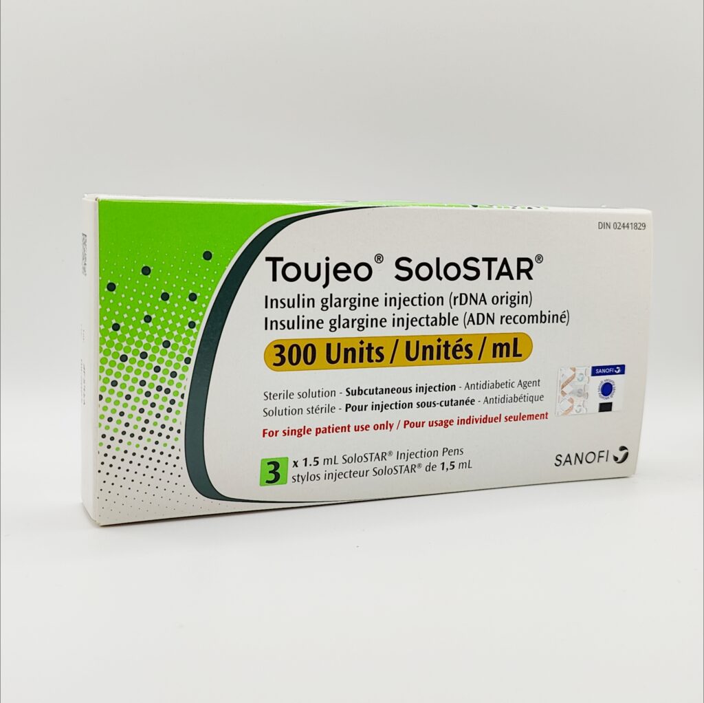 Buy Toujeo Solostar Prefilled Insulin from Canada Online - Over the ...