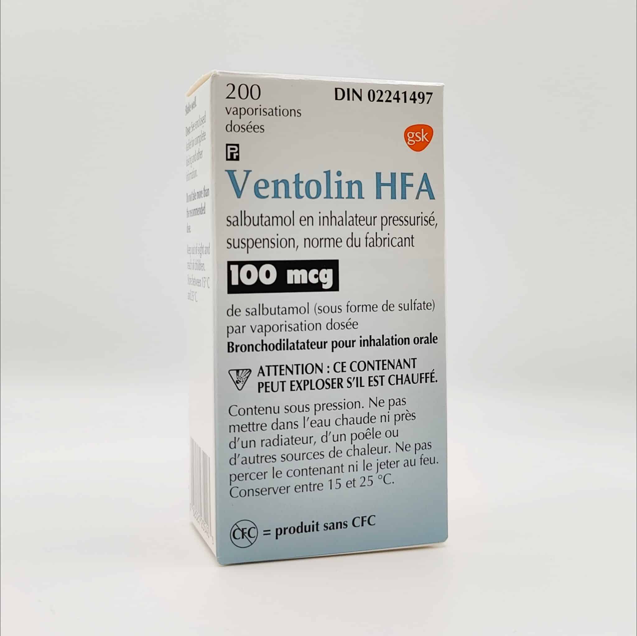 Buy Ventolin HFA (Albuterol (Salbutamol Sulfate)) from Canada Online ...