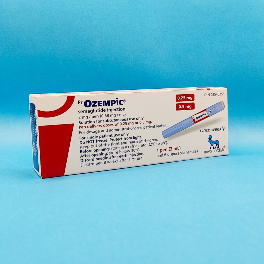 Ozempic medication supporting kidney health in diabetes management