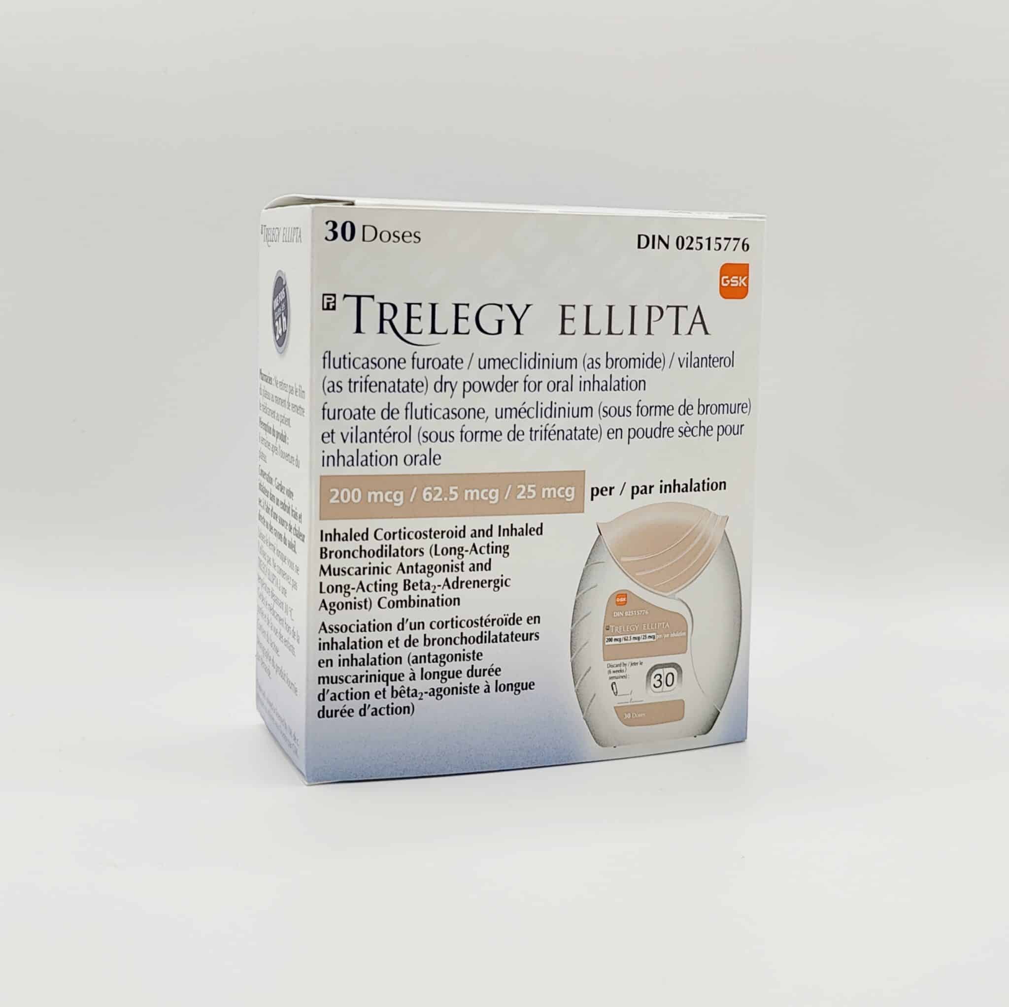 trelegy inhaler to reduce copd and hospitalizations