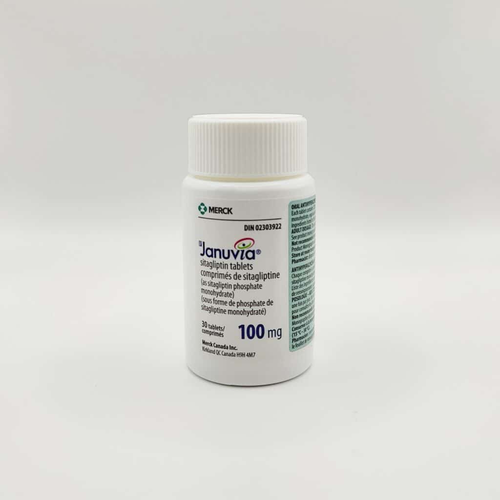 Bottle of Januvia