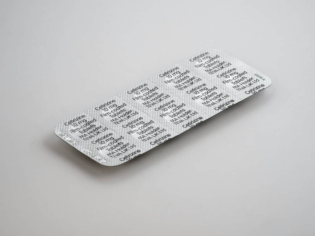 Blister sheet of medication