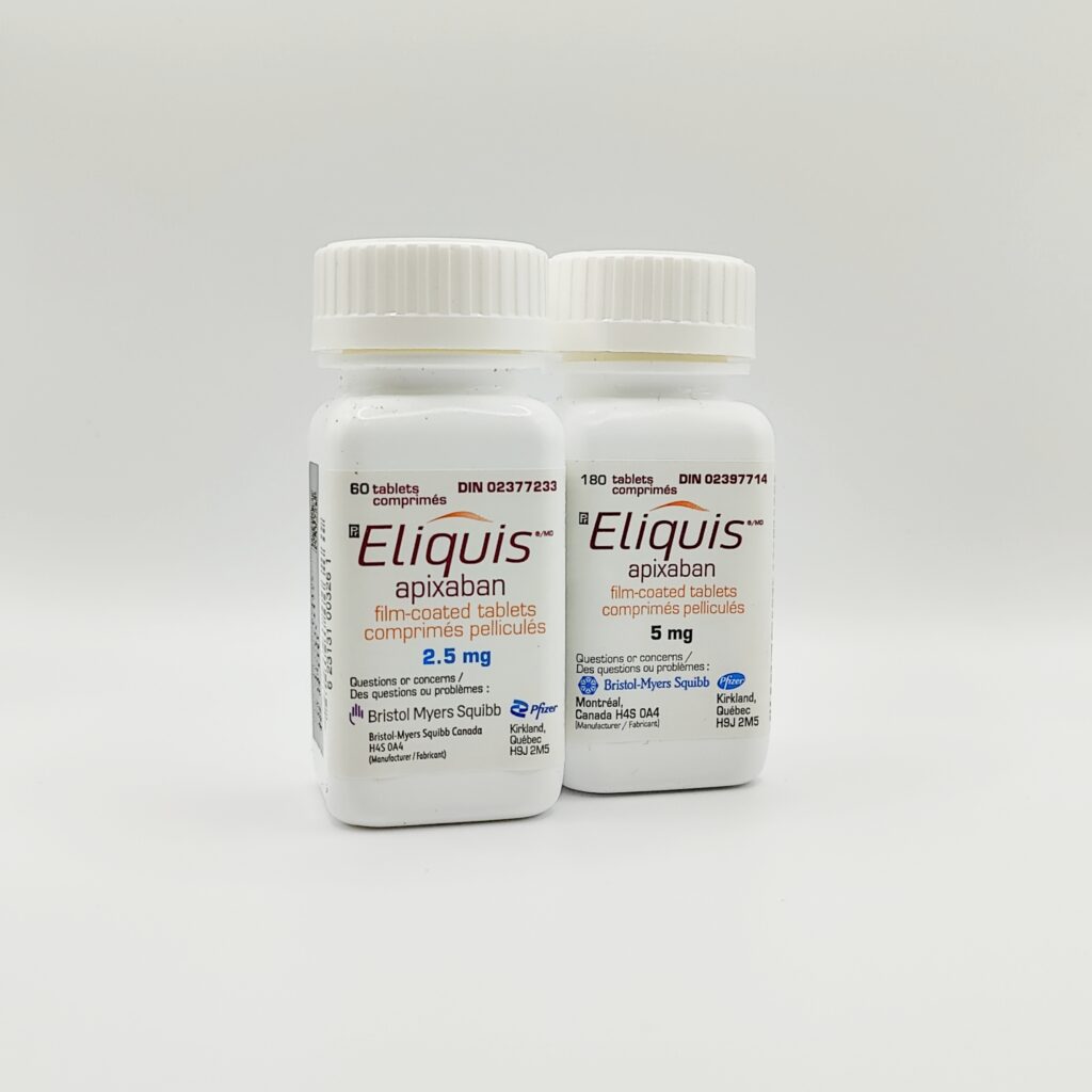 2 Bottles of Canadian Eliquis