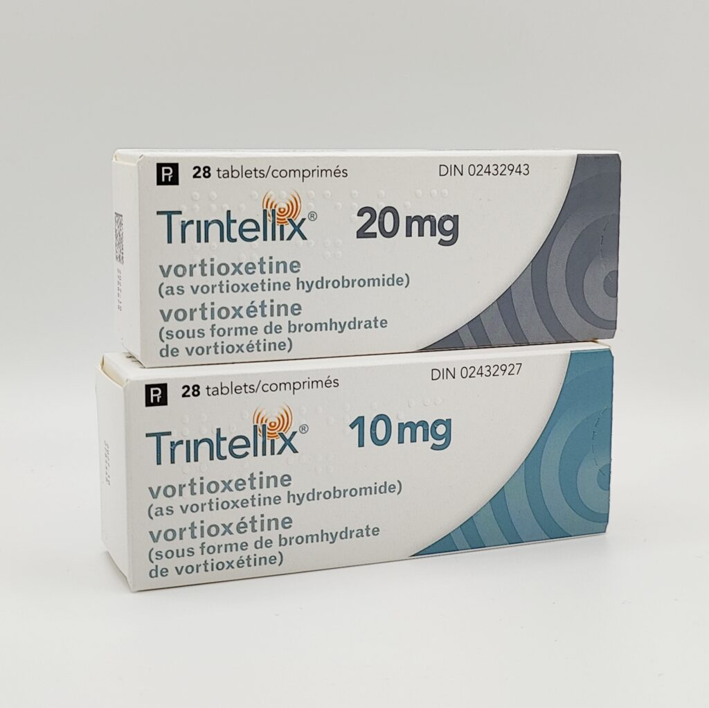 trintellix with migraine medications